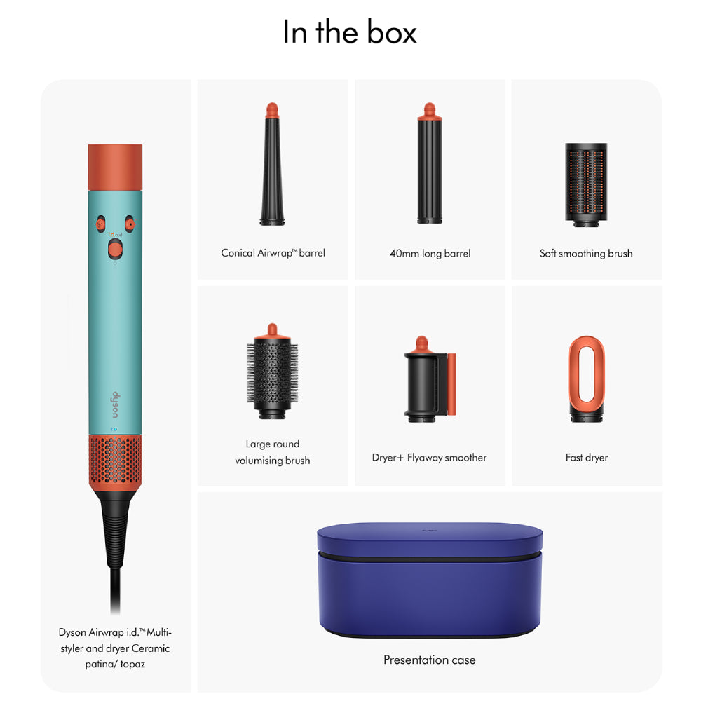 Dyson Airwrap i.d.™ multi-styler and dryer - Straight+Wavy (Ceramic Patina/Topaz)