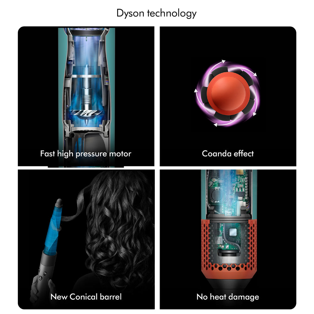 Dyson Airwrap i.d.™ multi-styler and dryer - Straight+Wavy (Ceramic Patina/Topaz)