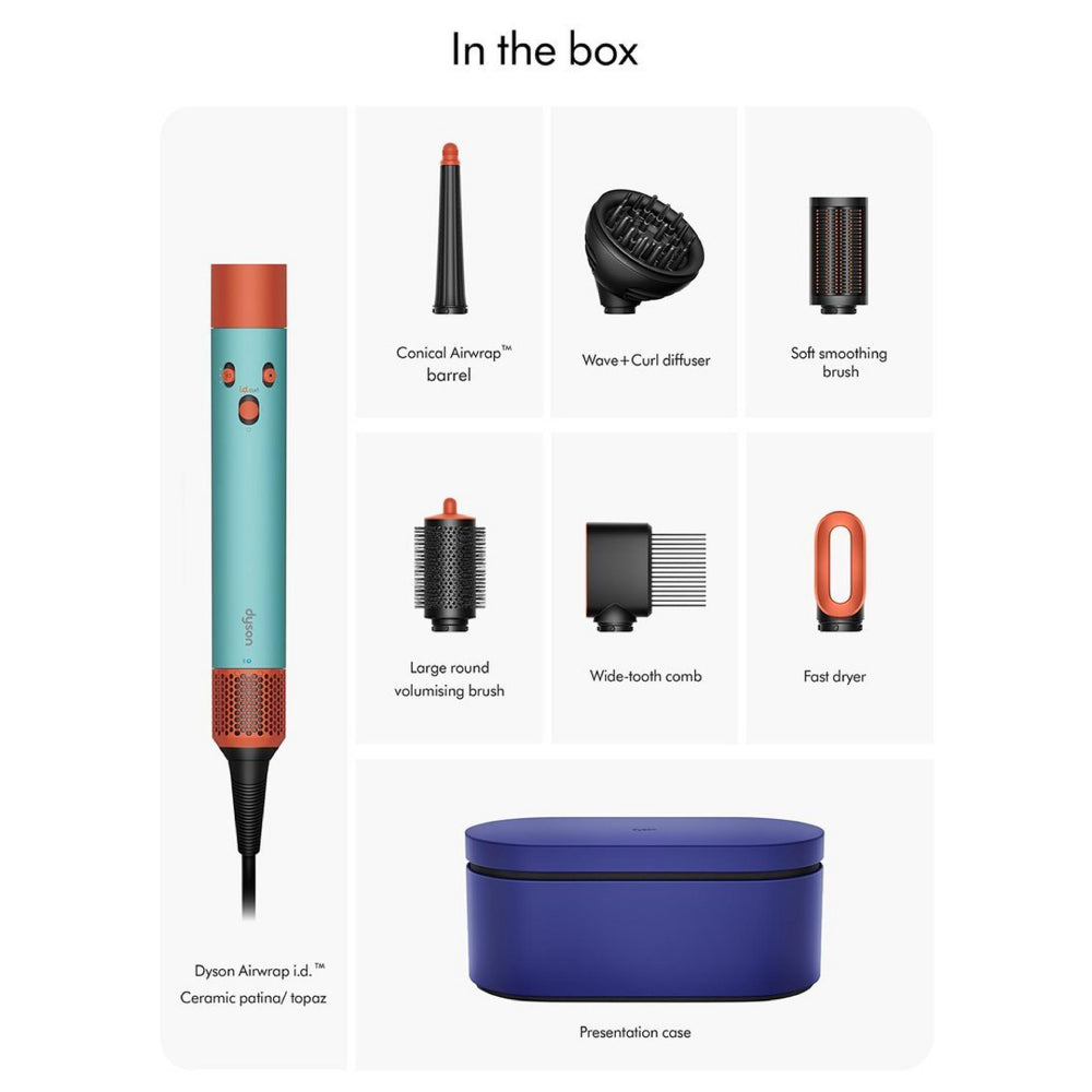 Dyson Airwrap i.d.™ multi-styler and dryer - Curly+Coily (Ceramic Patina/Topaz)