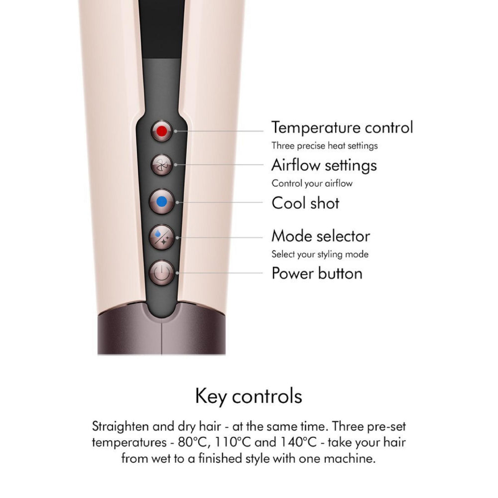 Dyson Airstrait™ straightener (Ceramic Pink/Rose Gold)
