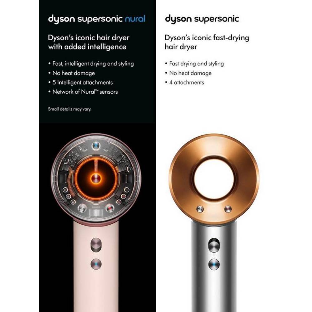 Dyson Supersonic Nural™ hair dryer - Straight+Wavy (Ceramic pink/Rose gold)
