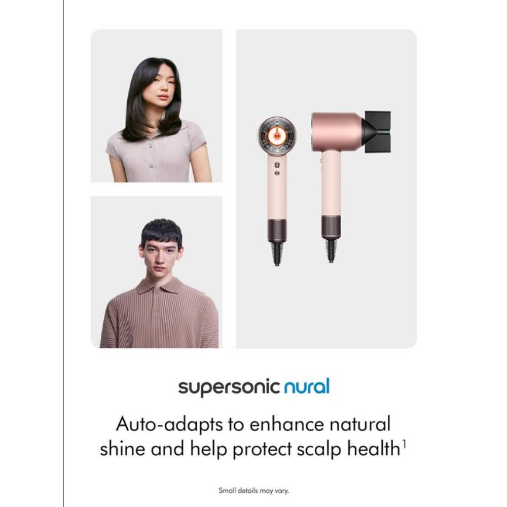 Dyson Supersonic Nural™ hair dryer - Straight+Wavy (Ceramic pink/Rose gold)