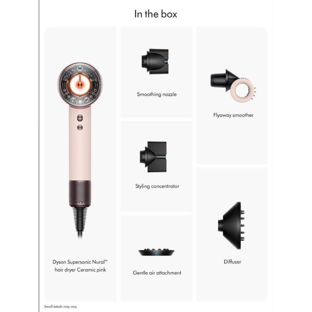 Dyson Supersonic Nural™ hair dryer - Straight+Wavy (Ceramic pink/Rose gold)