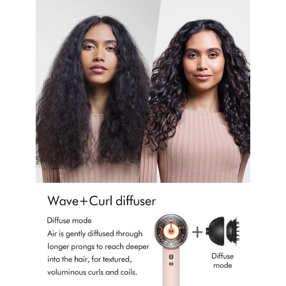 Dyson Supersonic Nural™ hair dryer - Curly+Coily (Ceramic pink/Rose gold)