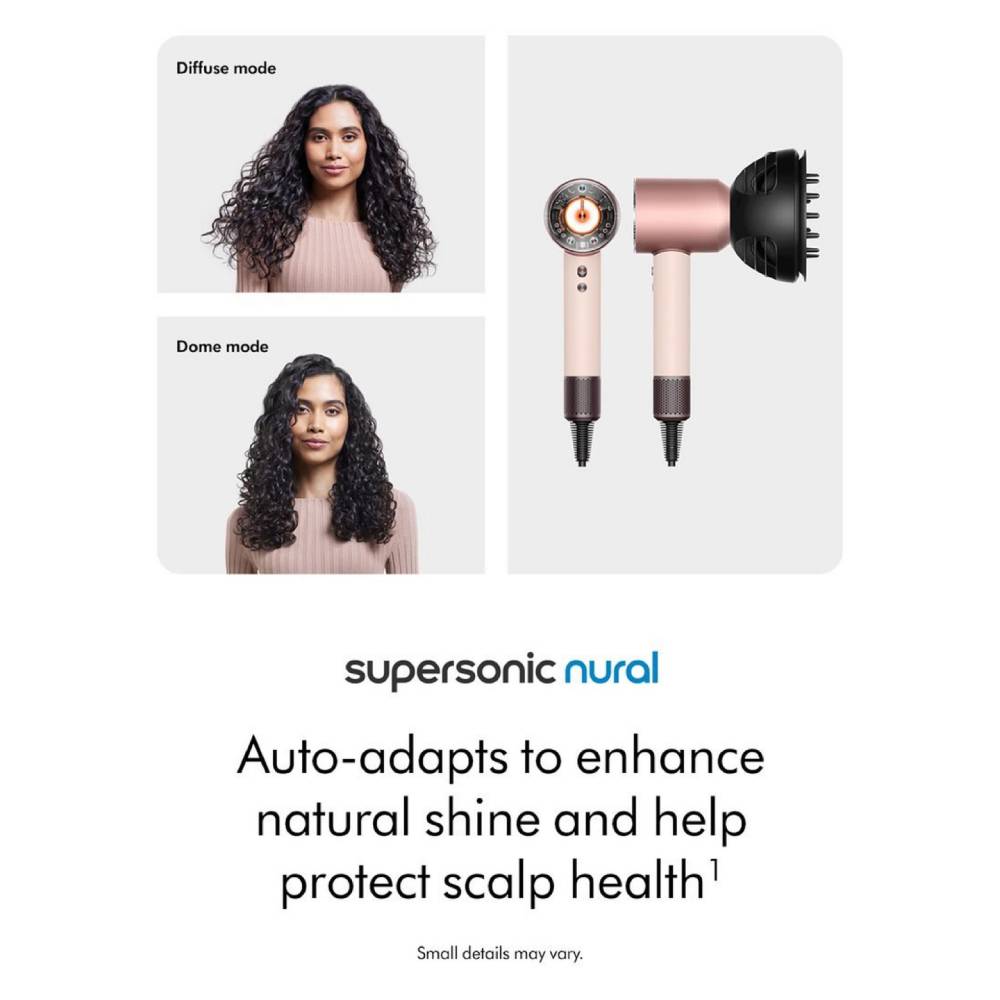 Dyson Supersonic Nural™ hair dryer - Curly+Coily (Ceramic pink/Rose gold)