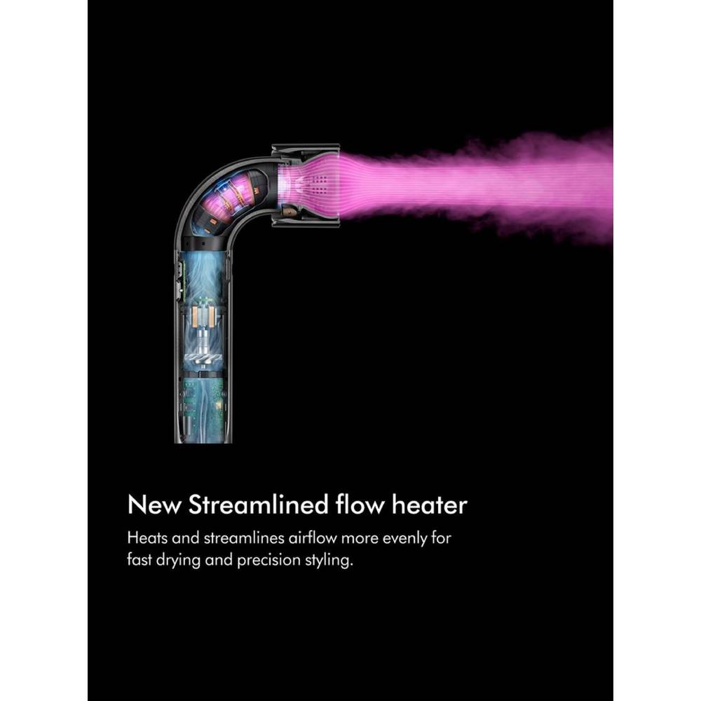 Dyson Supersonic r™ hair dryer – Curly+Coily (Ceramic Pink/Rose Gold)