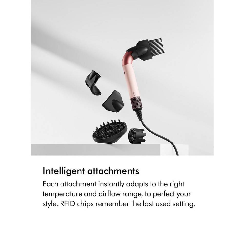 Dyson Supersonic r™ hair dryer – Curly+Coily (Ceramic Pink/Rose Gold)
