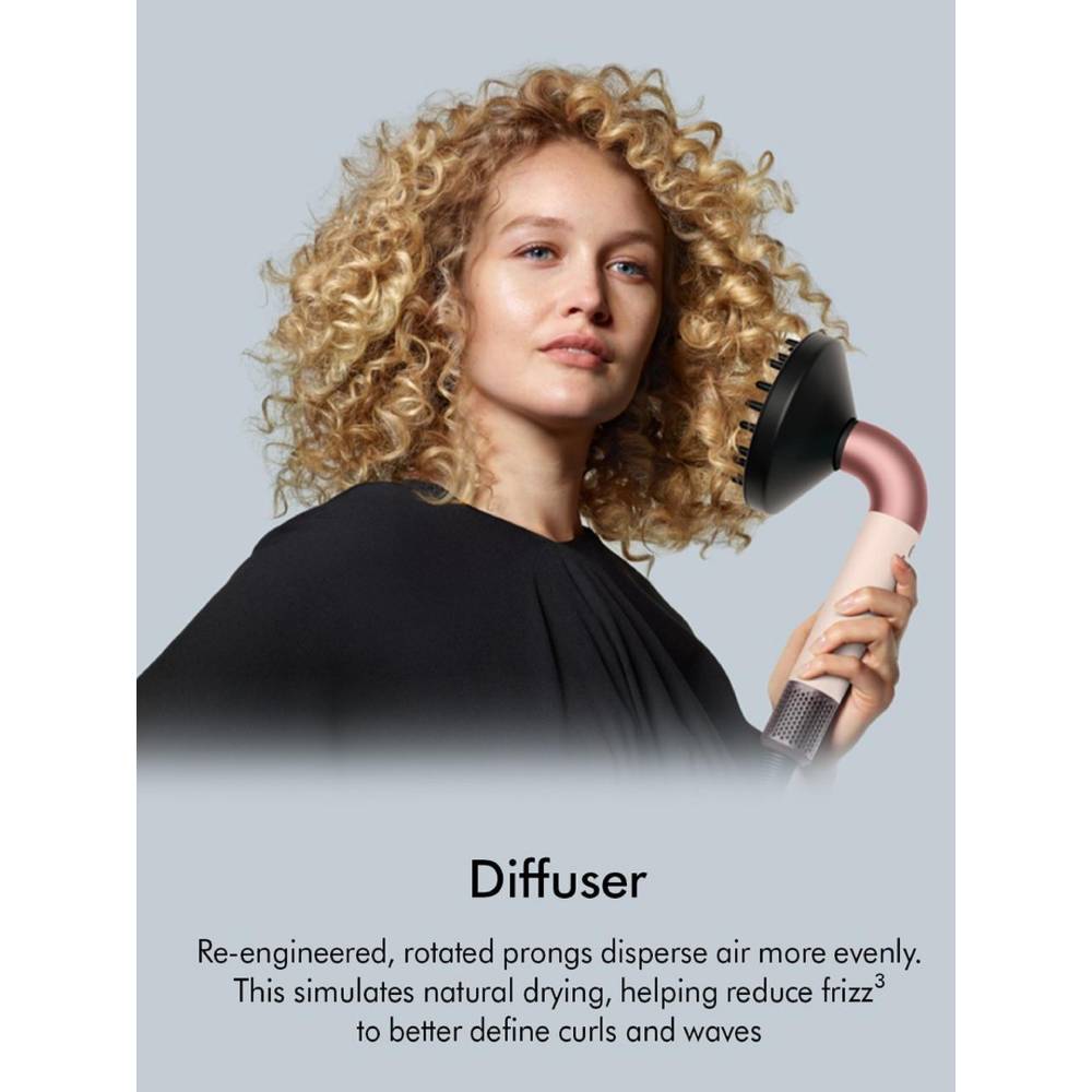 Dyson Supersonic r™ hair dryer – Curly+Coily (Ceramic Pink/Rose Gold)