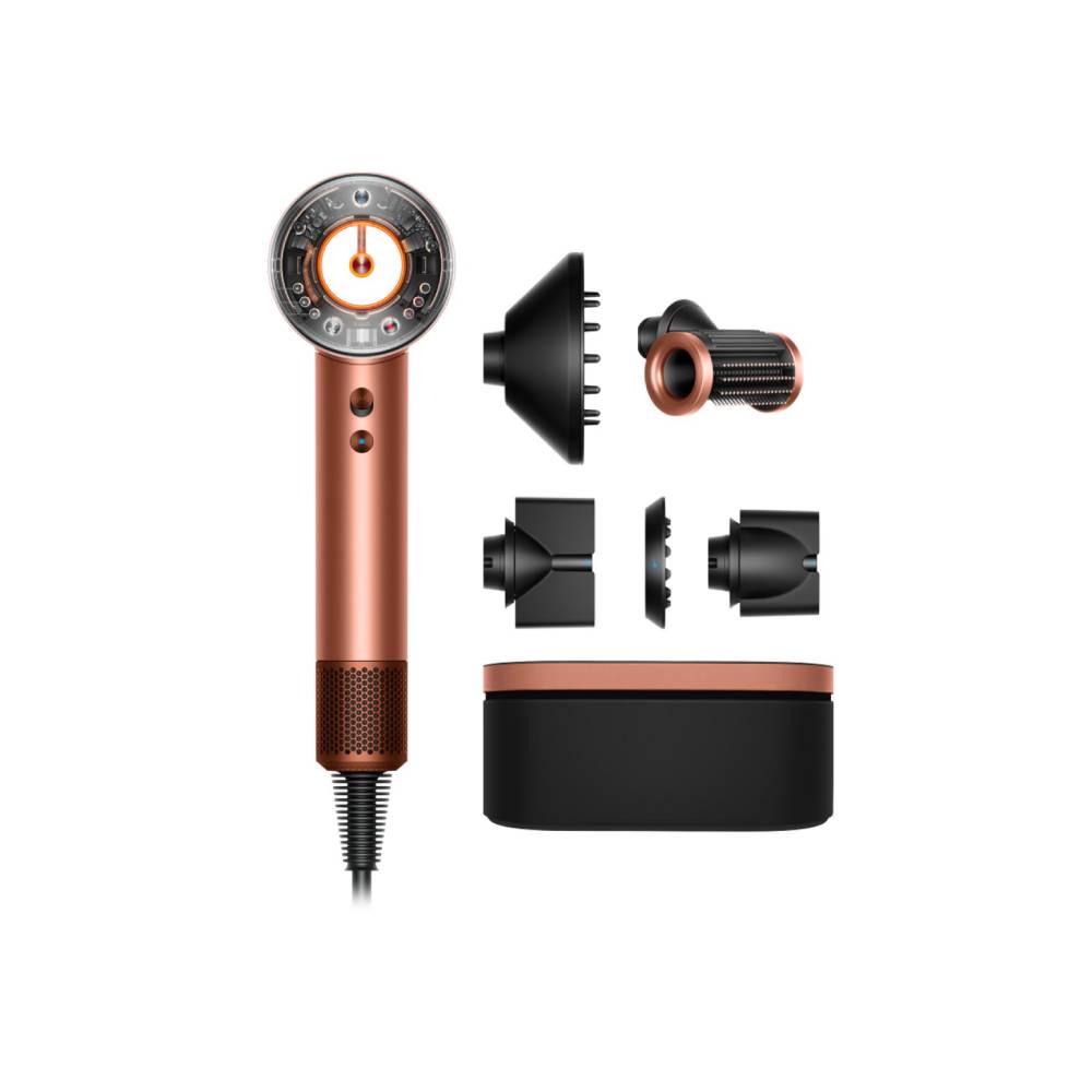 Dyson Supersonic Nural™ hair dryer – Straight+Wavy (Amber silk)