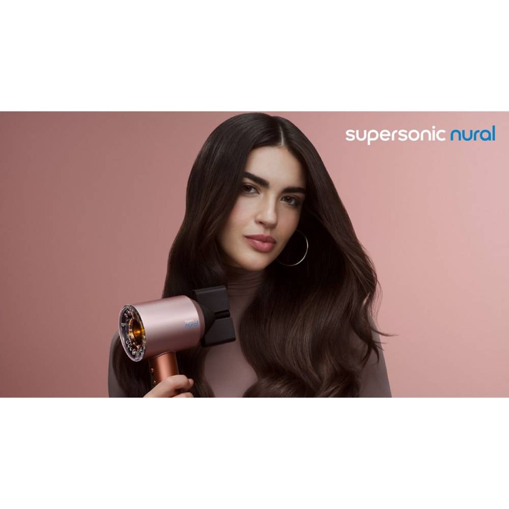 Dyson Supersonic Nural™ hair dryer – Straight+Wavy (Amber silk)