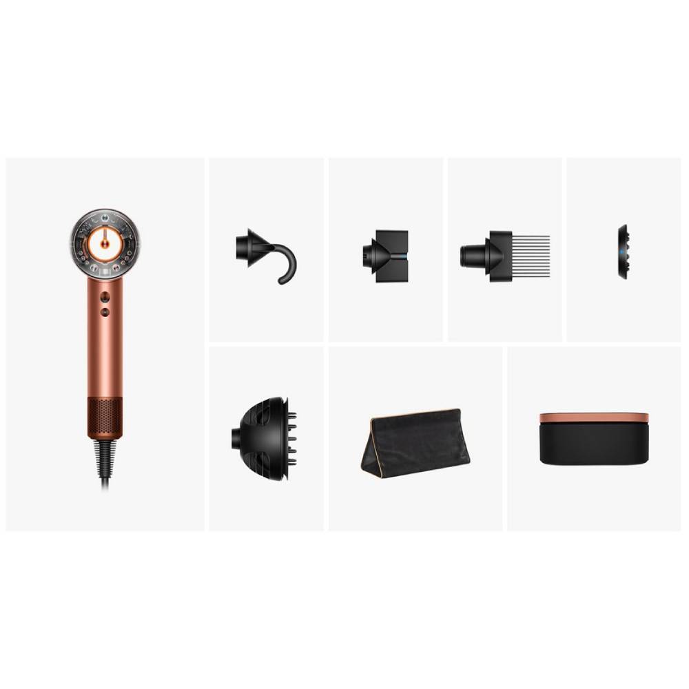 Dyson Supersonic Nural™ hair dryer – Straight+Wavy (Amber silk)