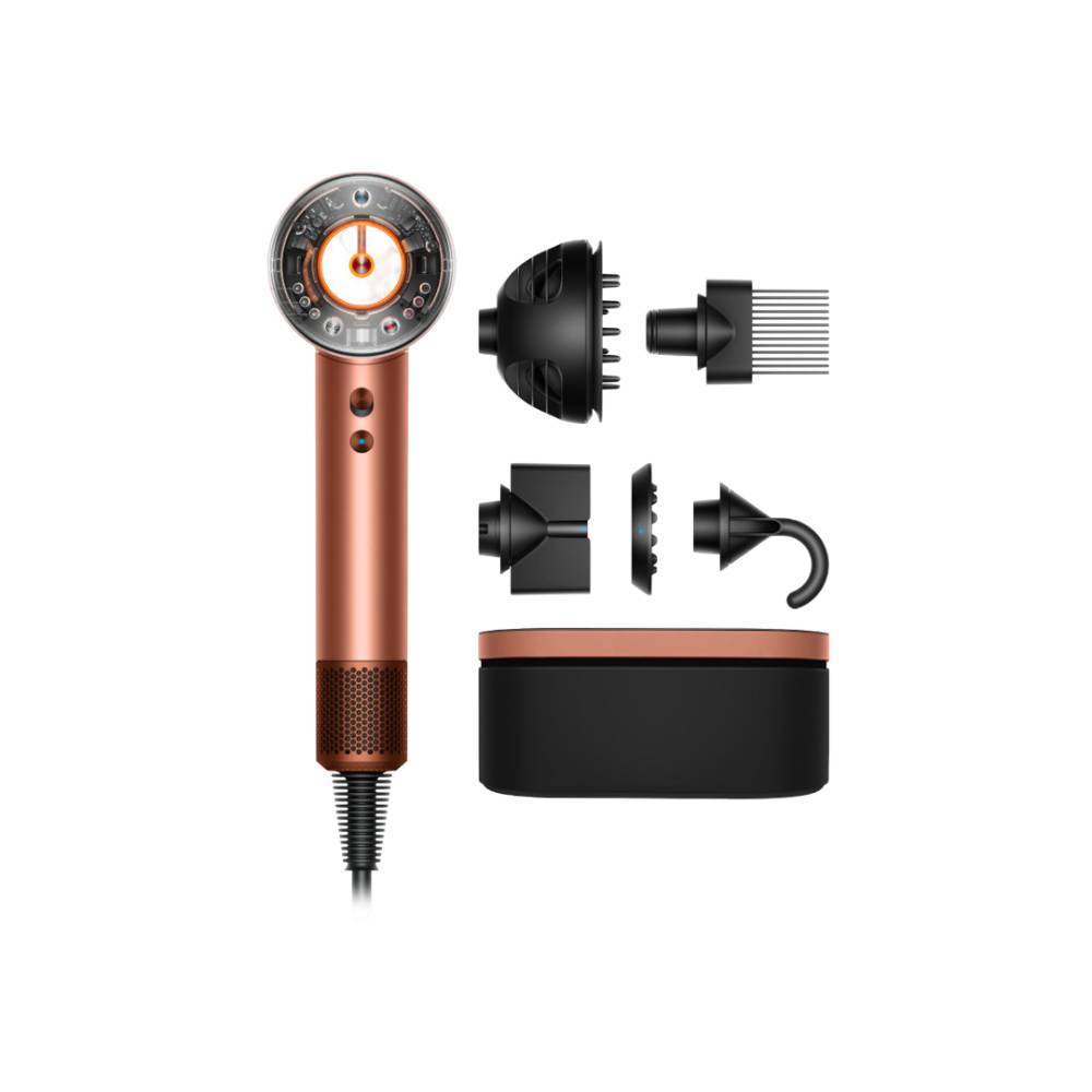 Dyson Supersonic Nural™ hair dryer – Curly+Coily (Amber silk)