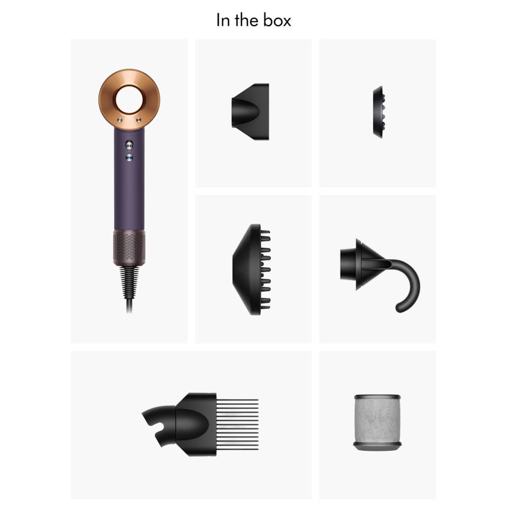Dyson Supersonic™ professional hair dryer (Steel Violet/Copper)