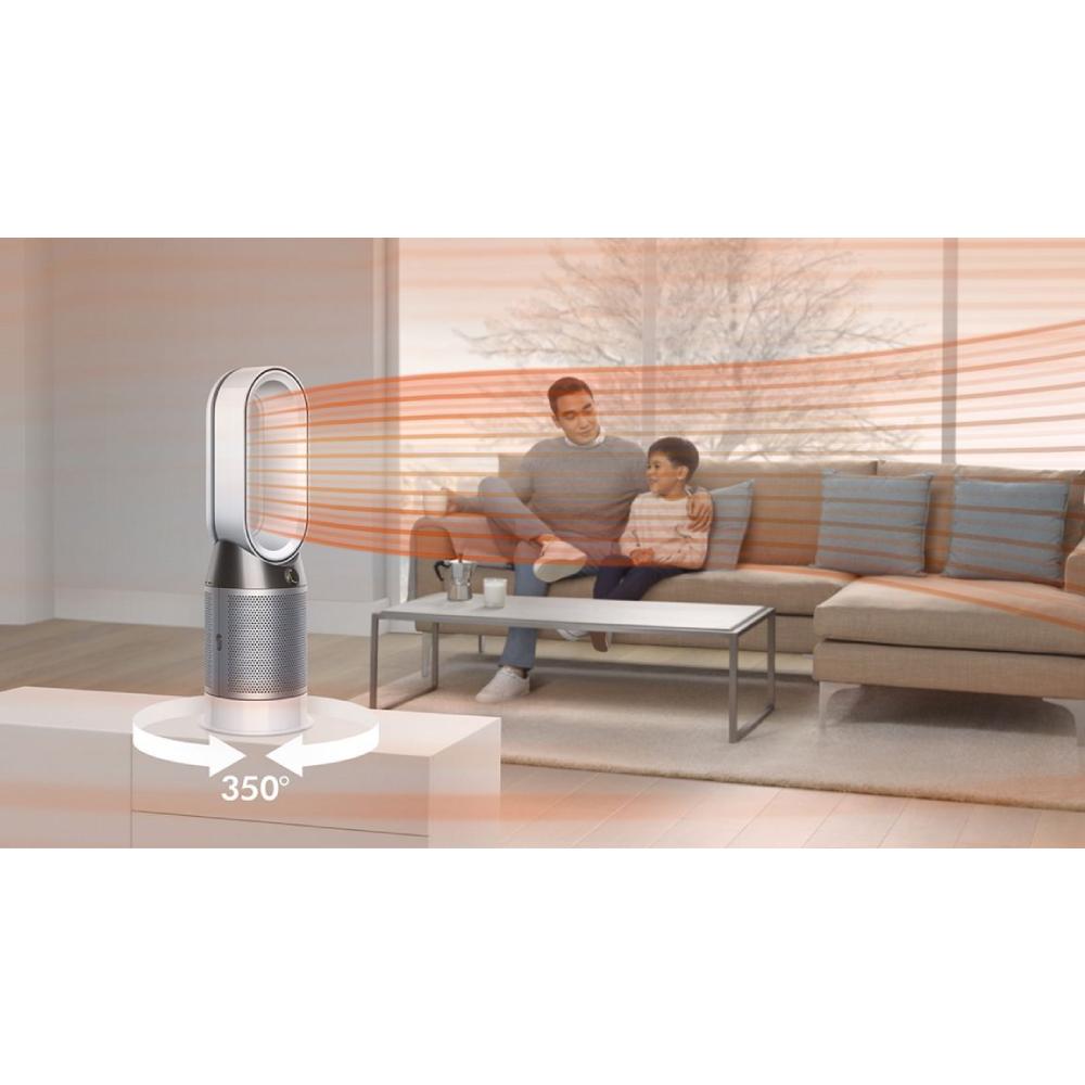 Dyson Pure Hot+Cool™ HP00 Purifying fan heater (White/Silver)