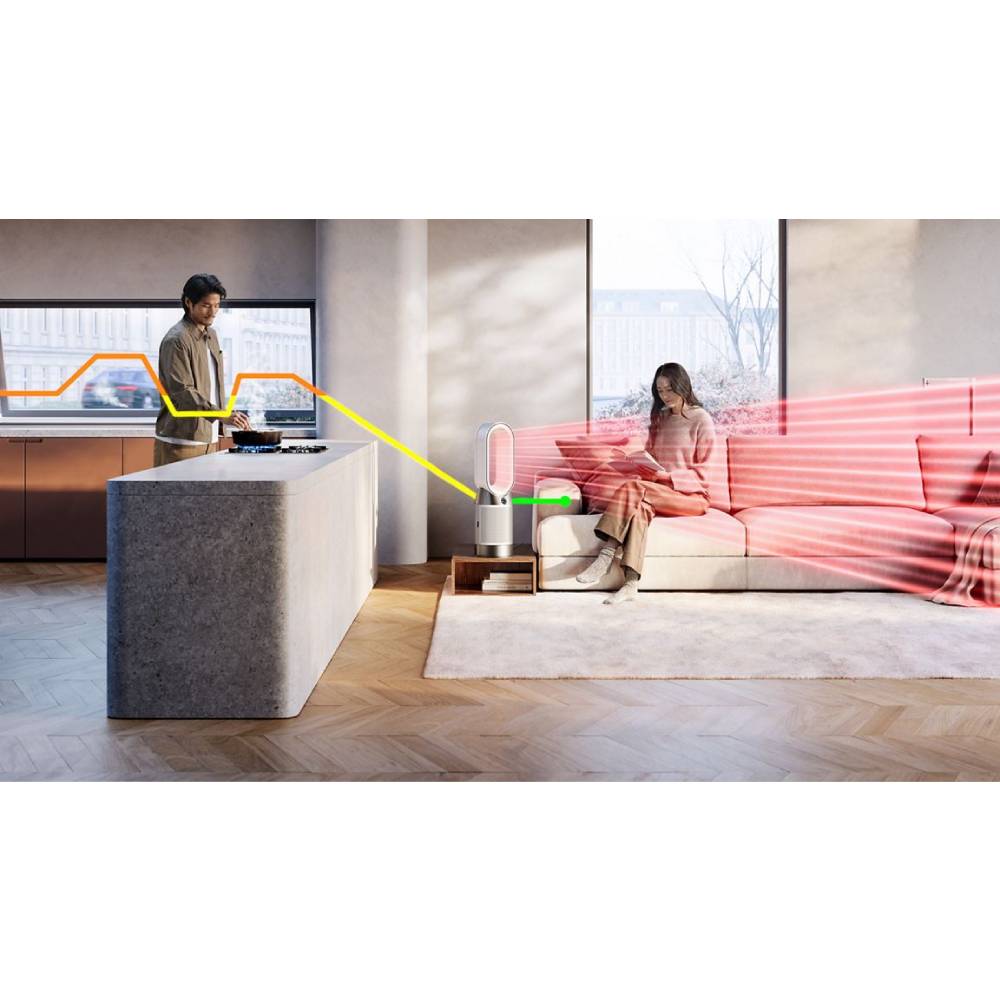 Dyson Purifier Hot+Cool HP1 Purifying fan heater (White)