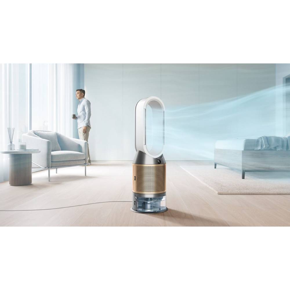 Dyson Purifier Humidify+Cool PH2 De-NOx Purifying humidifying fan (White/Gold)