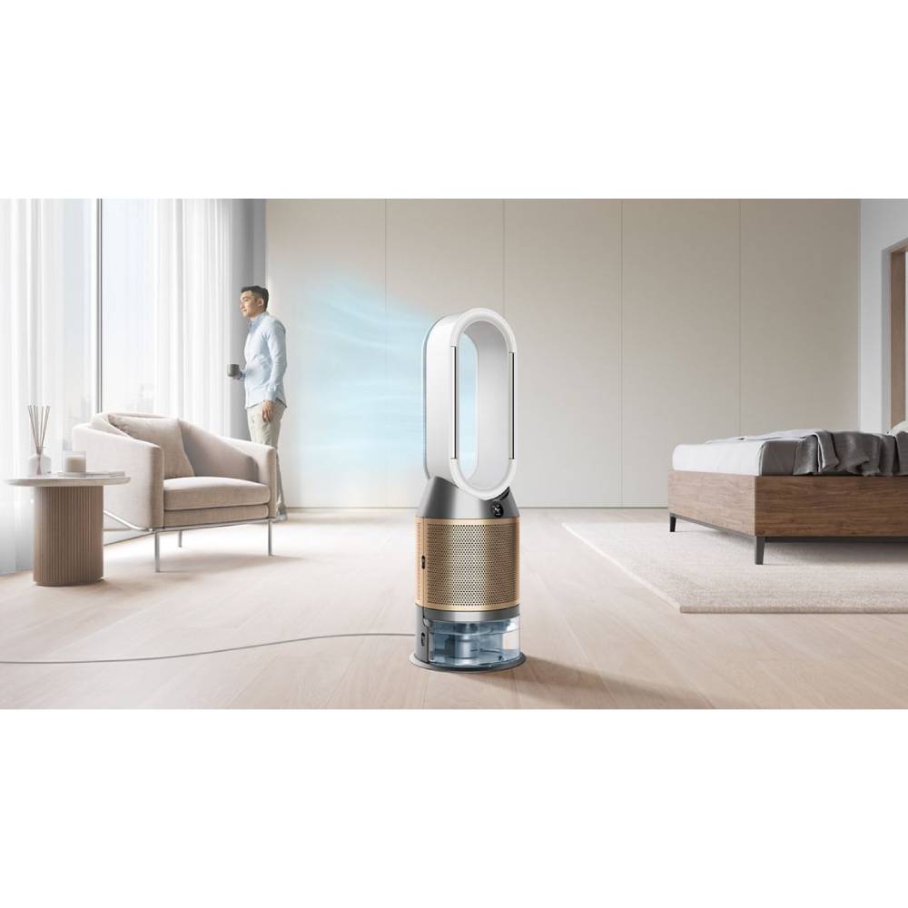 Dyson Purifier Humidify+Cool PH2 De-NOx Purifying humidifying fan (White/Gold)