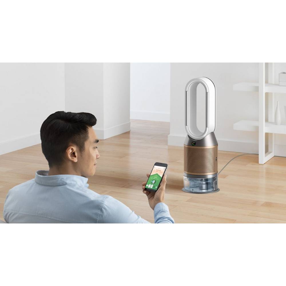 Dyson Purifier Humidify+Cool PH2 De-NOx Purifying humidifying fan (White/Gold)