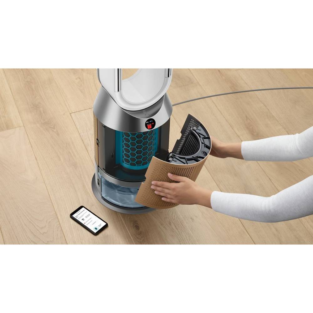 Dyson Purifier Humidify+Cool PH2 De-NOx Purifying humidifying fan (White/Gold)