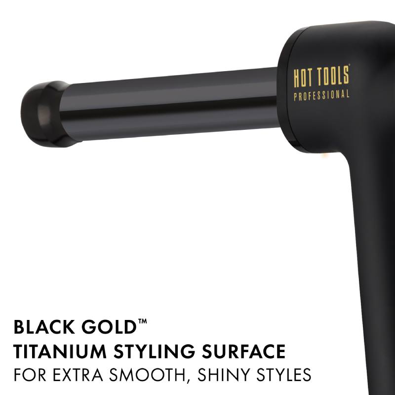 Hot Tools Black Gold Curl Bar 25mm