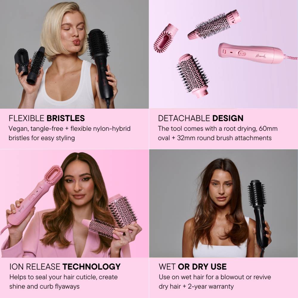Mermade Hair Interchangeable Blow Dry Brush