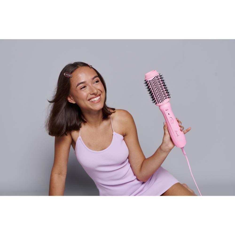Mermade Hair Blow Dry Brush - Signature Pink
