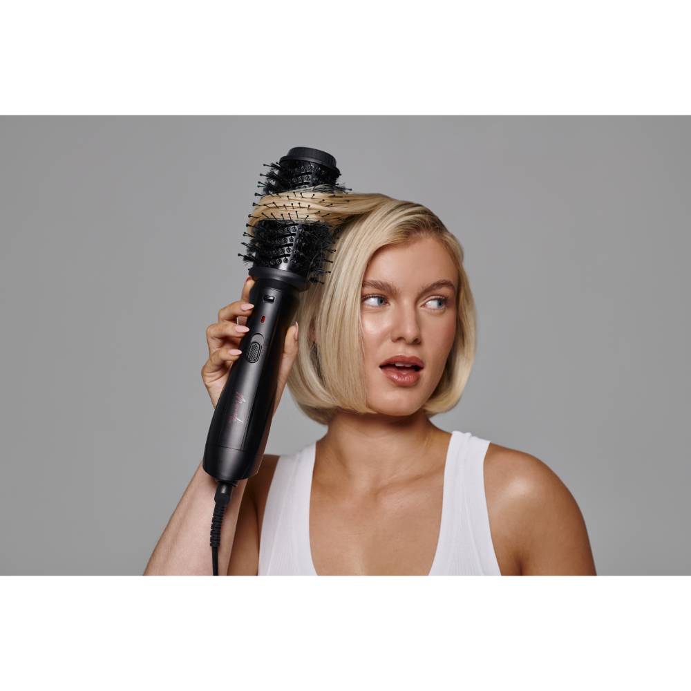 Mermade Hair Blow Dry Brush - Sleek Black