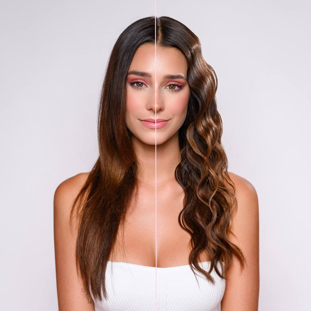 Mermade Hair Mini Hair Waver - 25mm Pink