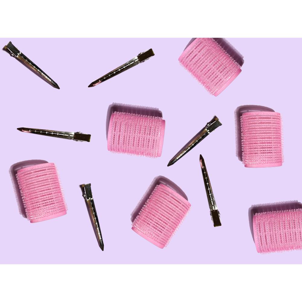 Mermade Hair Velcro Roller Kit + Clips