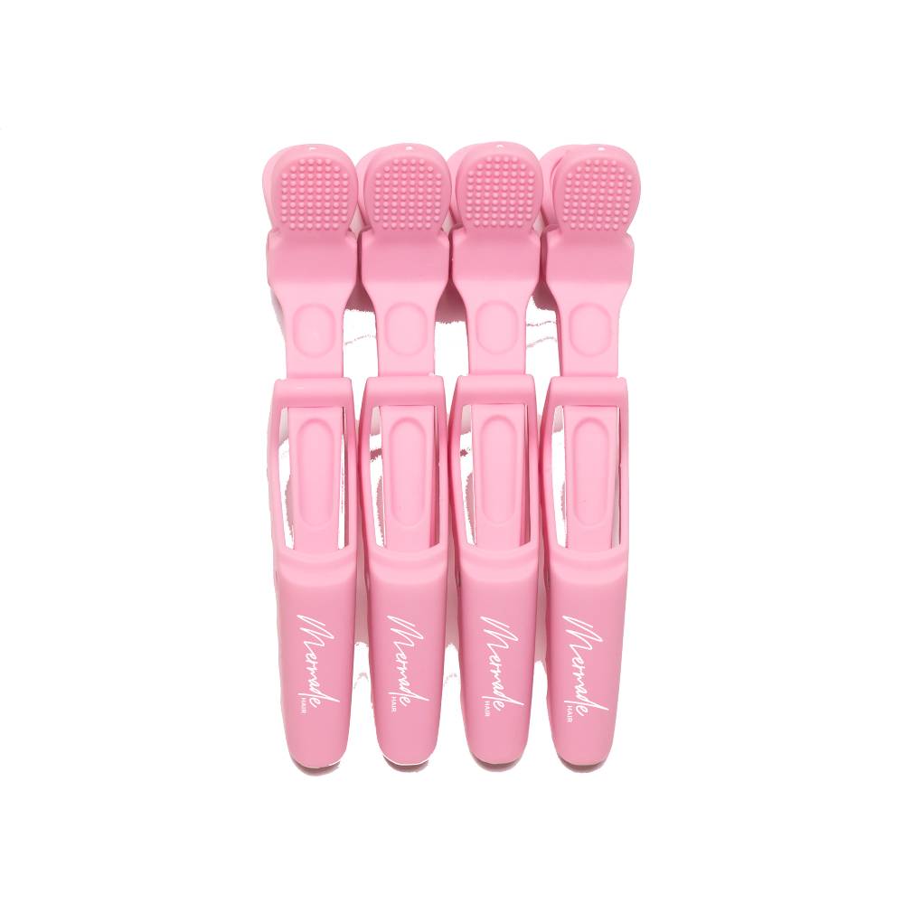 Mermade Hair Grip Clips Pink