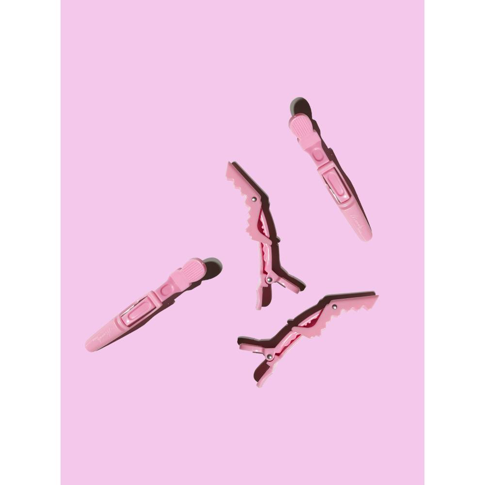 Mermade Hair Grip Clips Pink