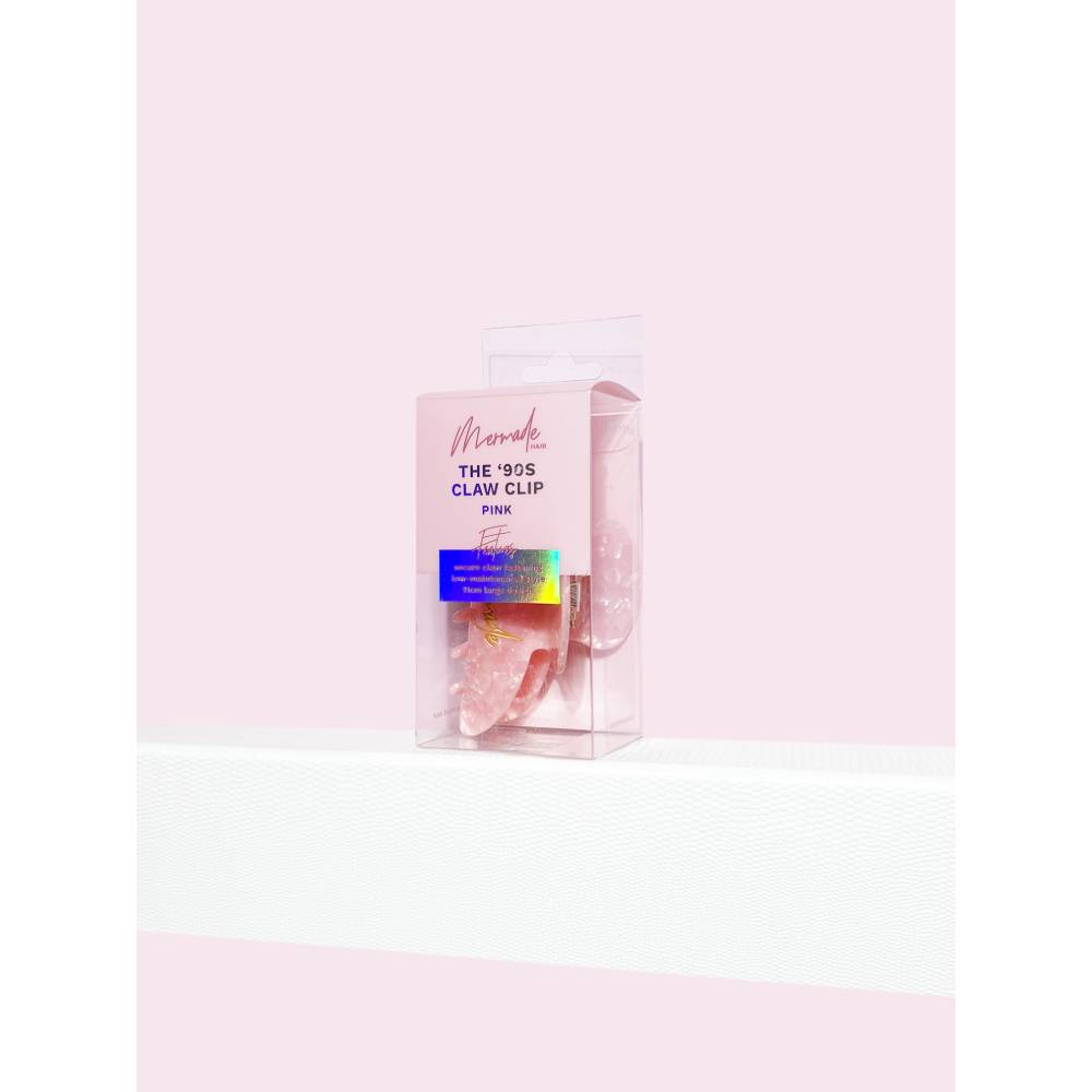 Mermade Hair Claw Clip - Pink