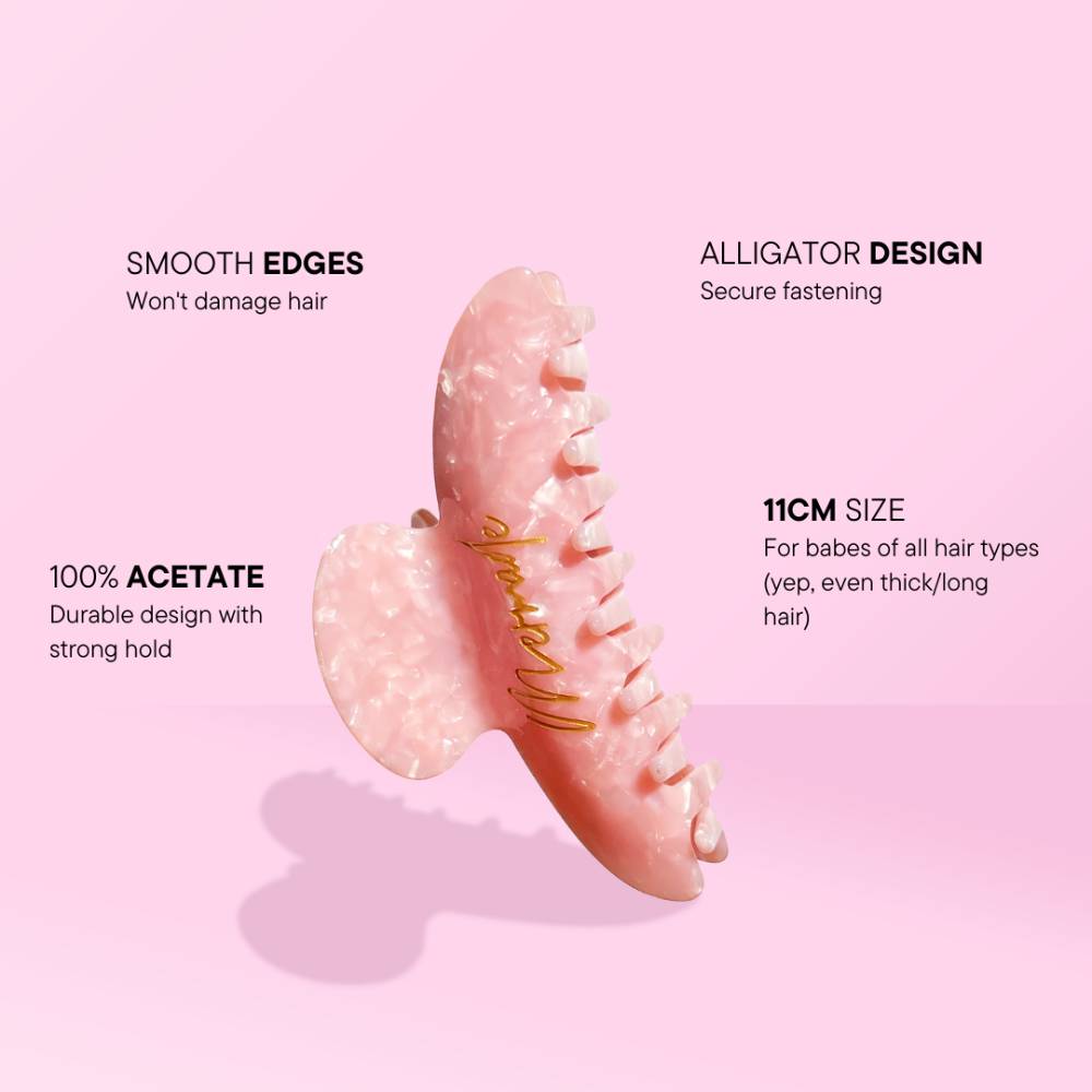 Mermade Hair Claw Clip - Pink