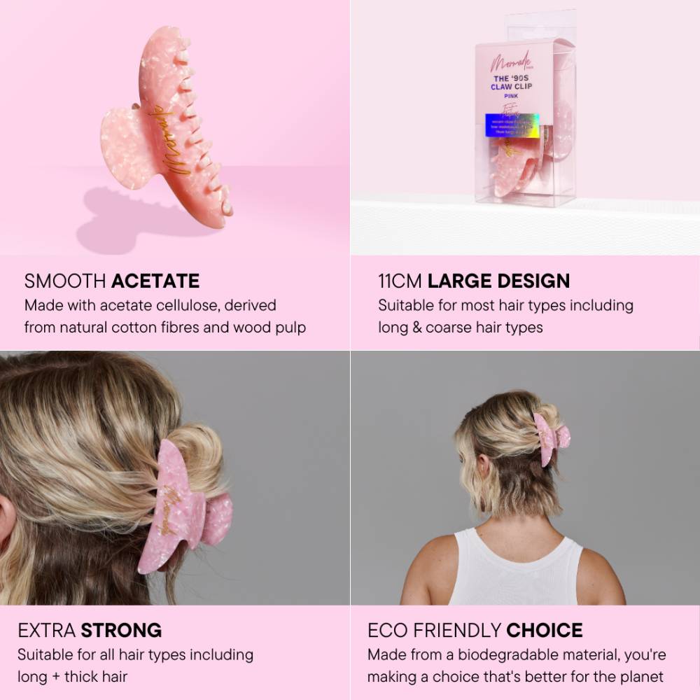 Mermade Hair Claw Clip - Pink