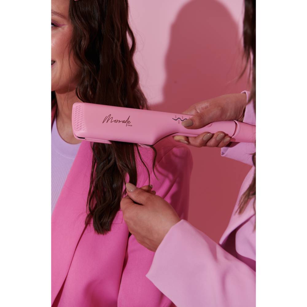Mermade Hair Double Waver Pink