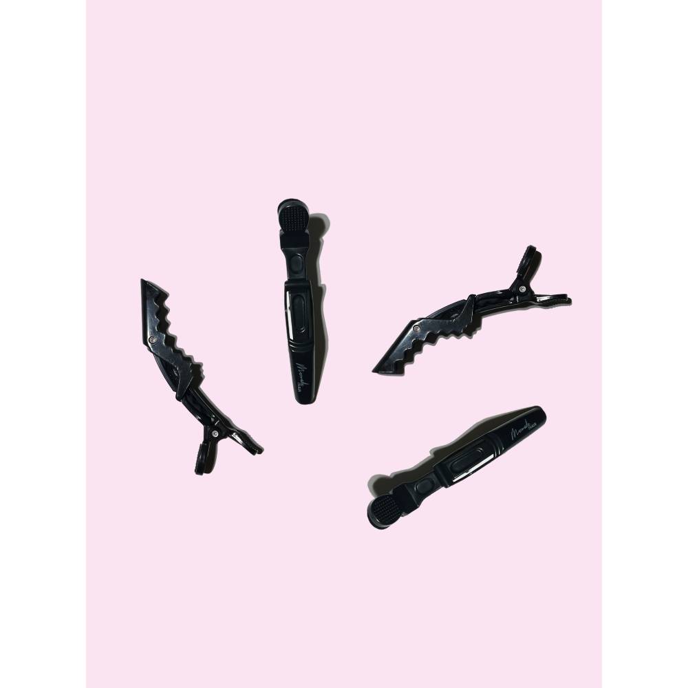 Mermade Hair Grip Clips Black