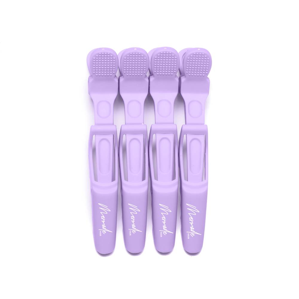 Mermade Hair Grip Clips Baby Lilac