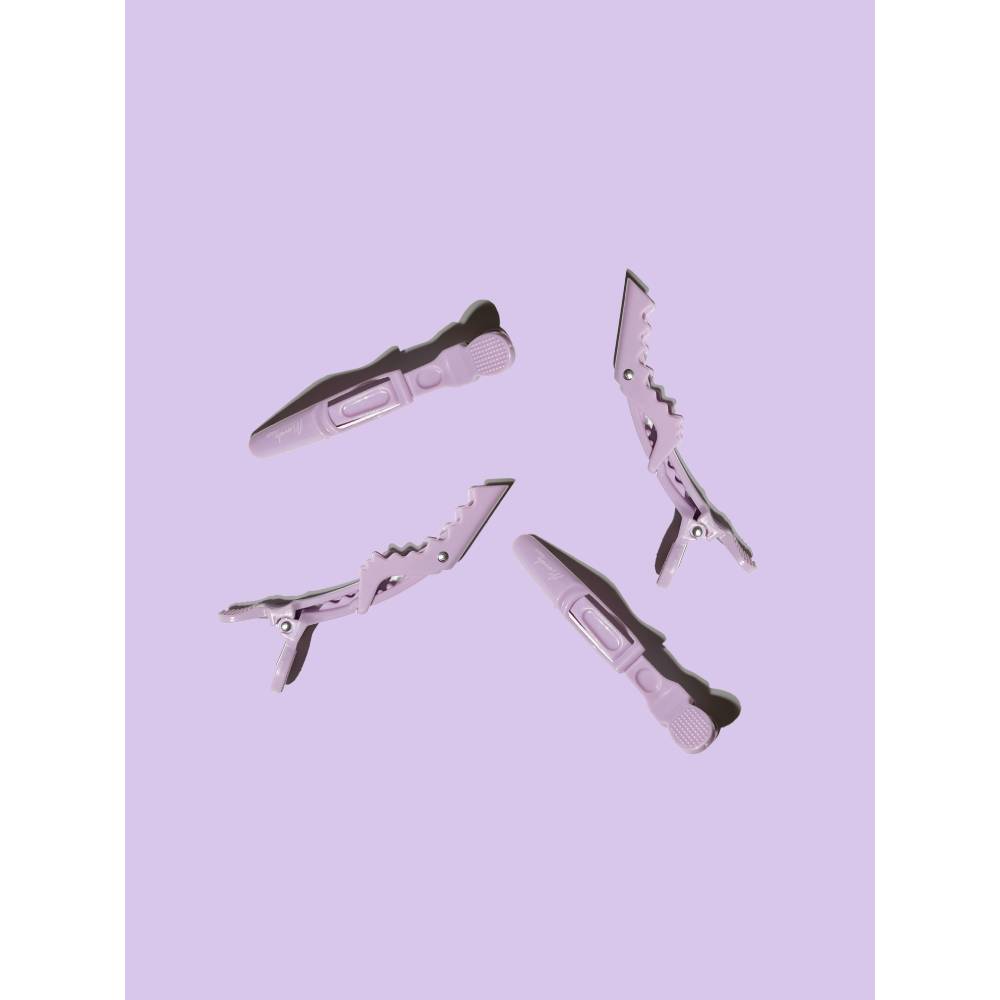 Mermade Hair Grip Clips Baby Lilac