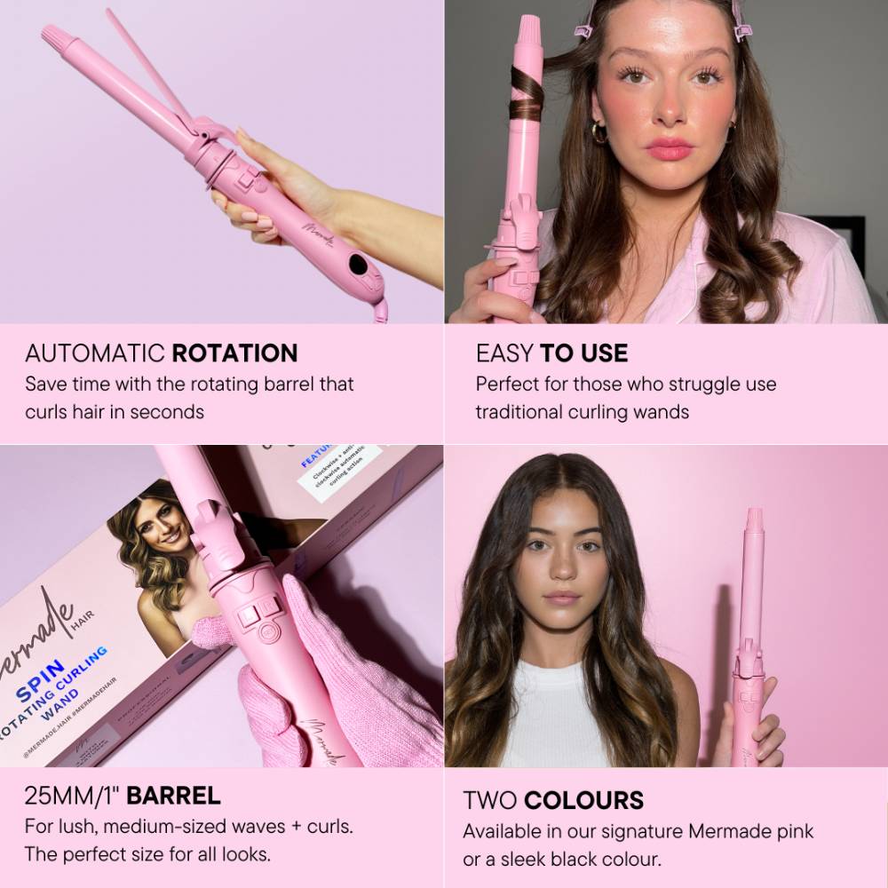 Mermade Hair Spin Pink