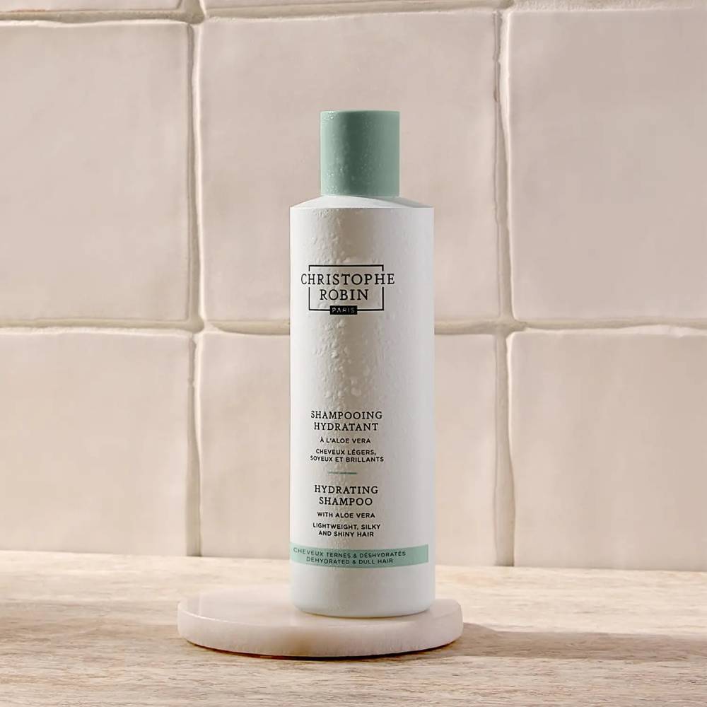 Christophe Robin Hydrating Shampoo with Aloe Vera 250ml