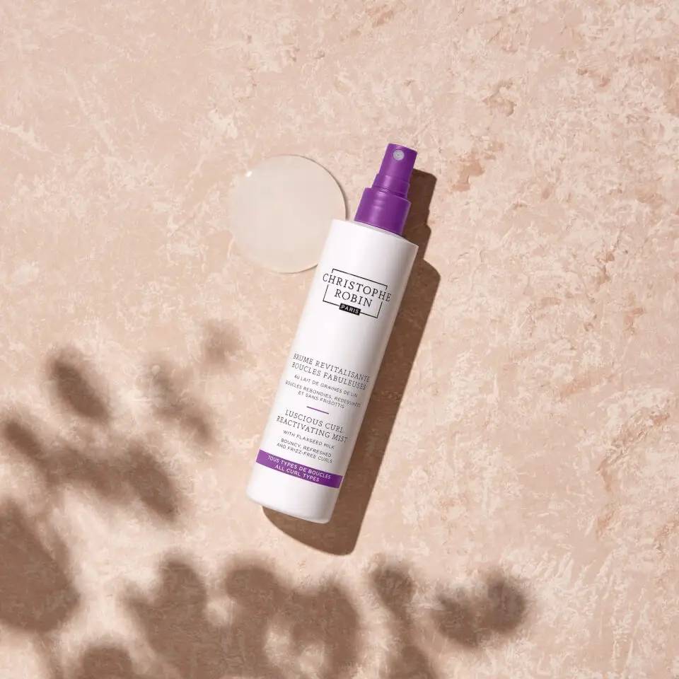 Christophe Robin Luscious Curl Reactivating Mist with Flaxseed Milk 150ml