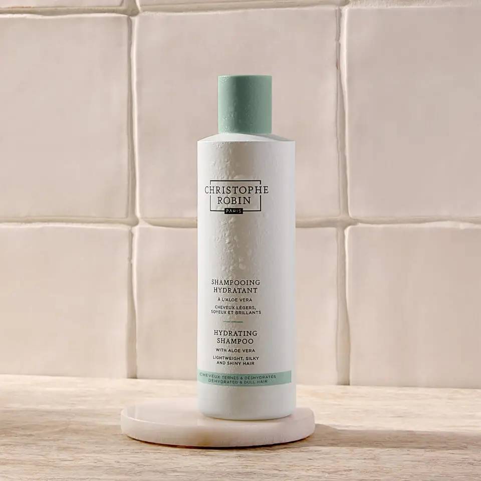 Christophe Robin Hydrating Shampoo with Aloe Vera 1000ml