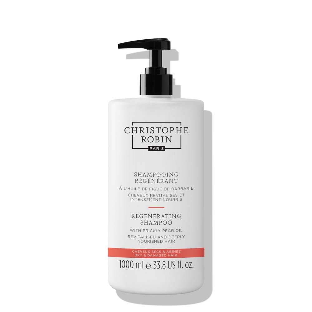 Christophe Robin Regenerating Shampoo with Prickly Pear Oil 1000ml
