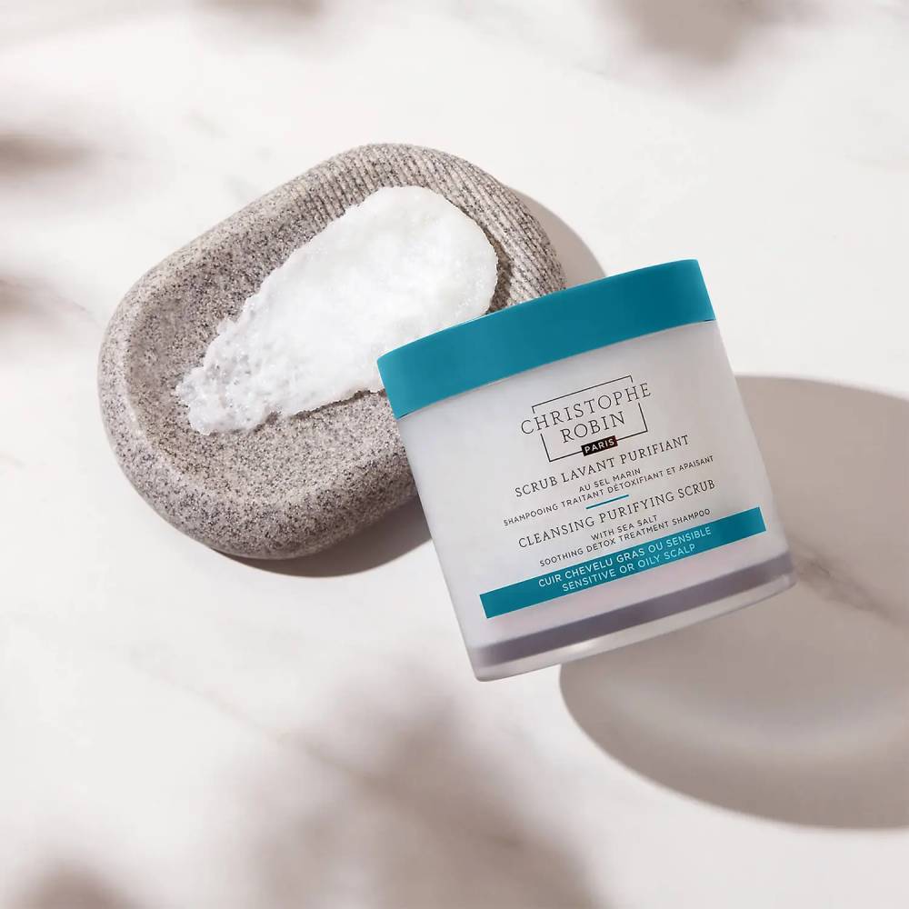 Christophe Robin Cleansing Purifying Scrub with Sea Salt 450ml