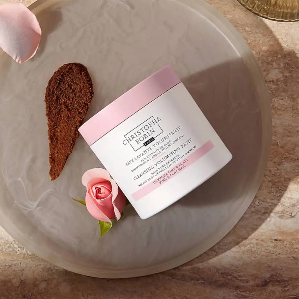 Christophe Robin Cleansing Volumising Paste Pure with Rose Extracts 500ml