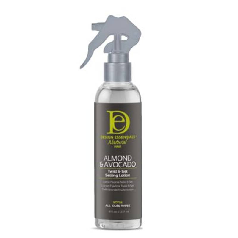 Design Essentials Almond & Avocado Twist And Setting Lotion 454g