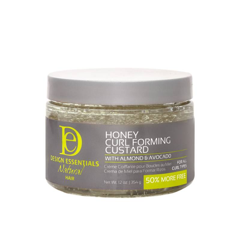 Design Essentials Almond & Avocado Honey Curl Forming Custard 354g