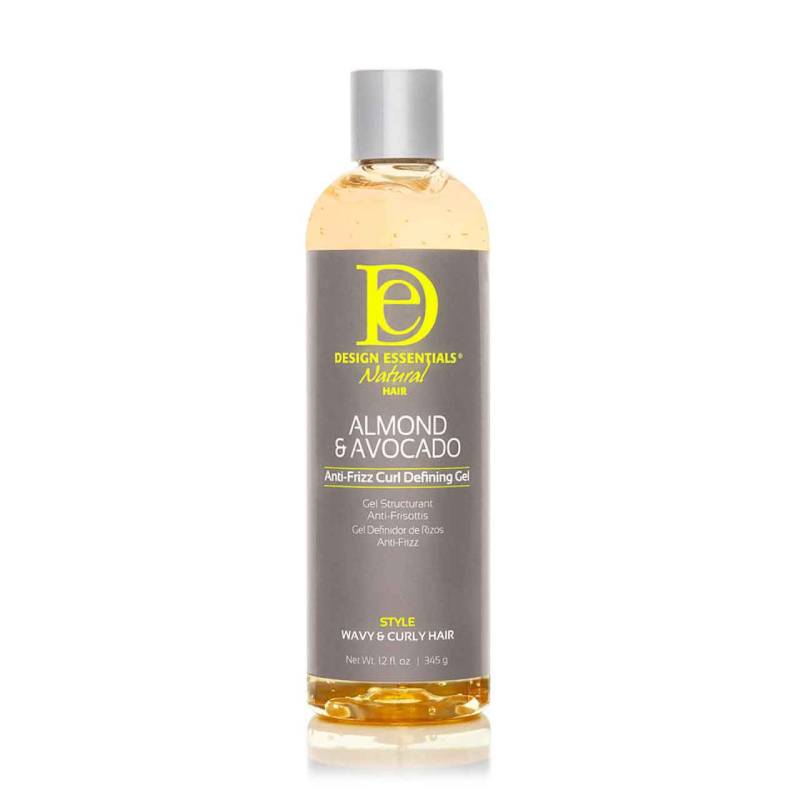 Design Essentials Almond & Avocado Anti-Frizz Curl Defining Gel 345g