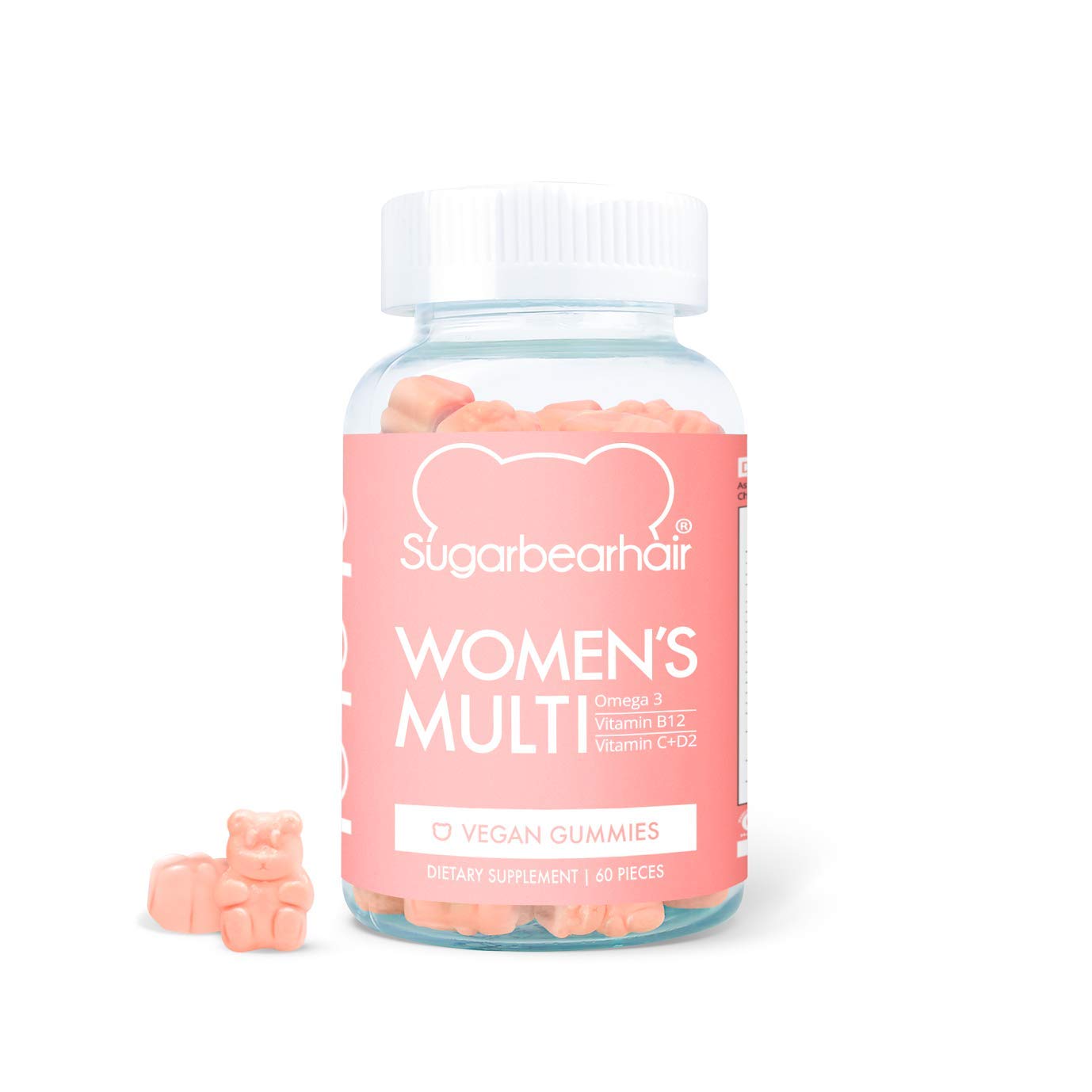 SugarBearHair Women's Multi/Vegan Multivitamin - 1 Month