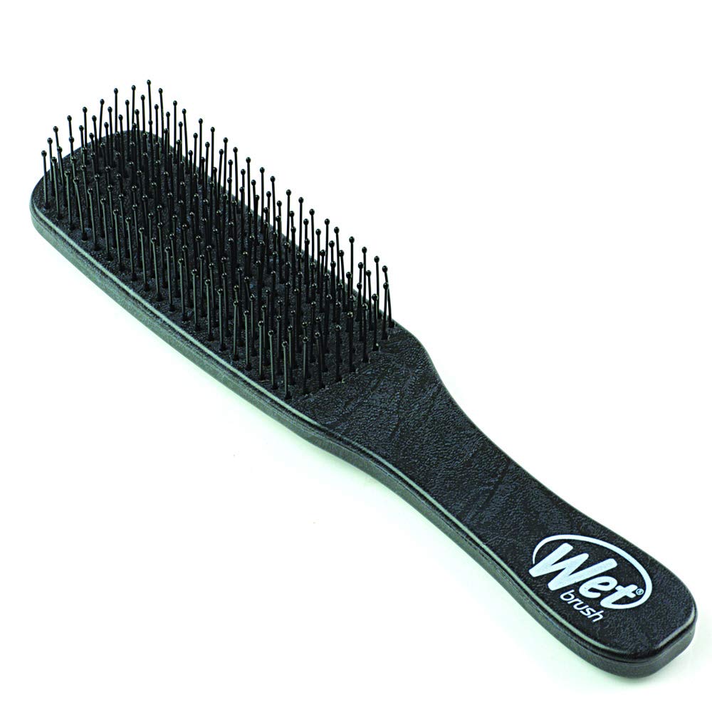 WetBrush Men's Detangler Black Leather